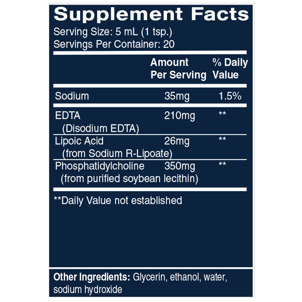 Liposomal EDTA w/ R-Lipoic Acid