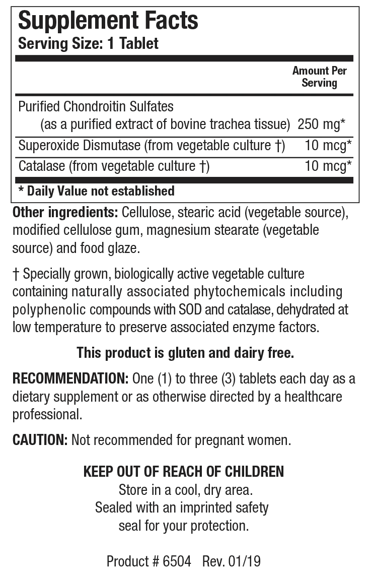 Purified Chondroitin Sulfates