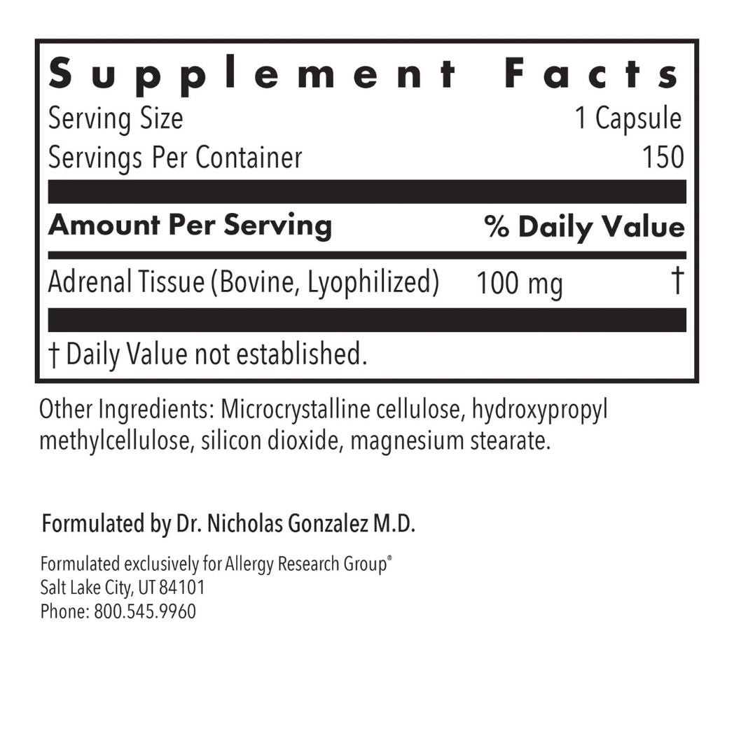 Adrenal Natural Glandular