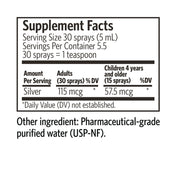 Bio-Active Silver Hydrosol Spray 1oz