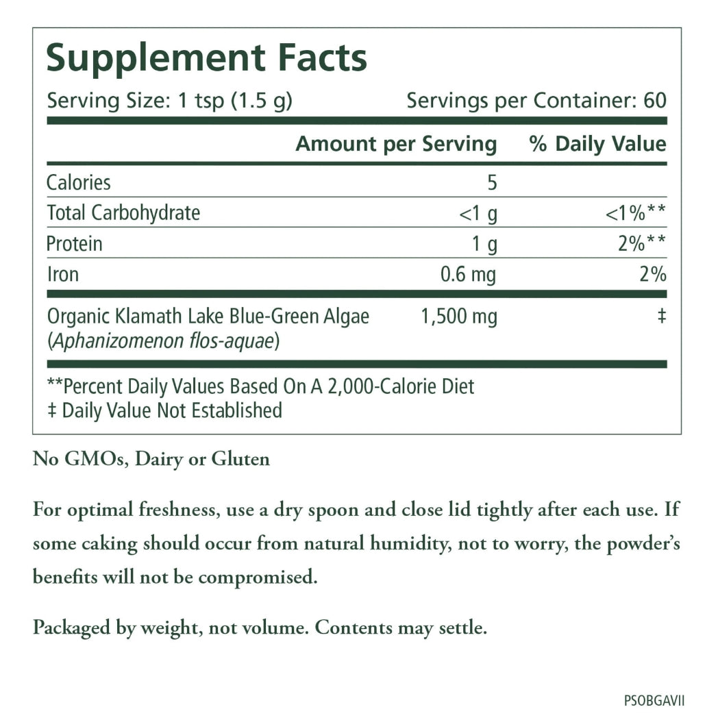 Blue-Green Algae Powder