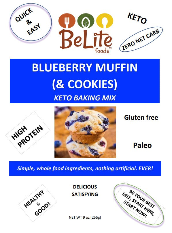 Blueberry Keto Baking Mix