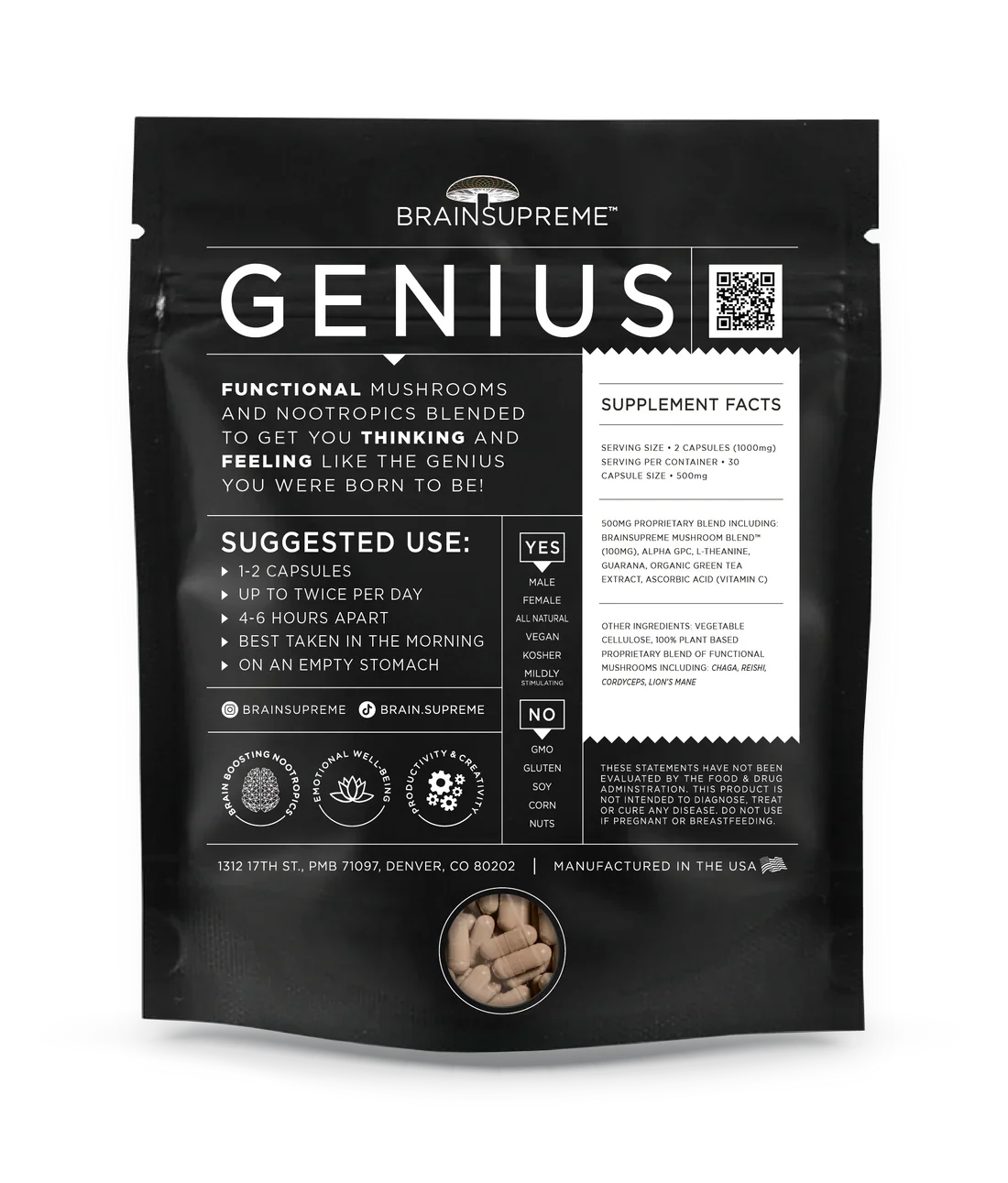 Genius Nootropics Blend