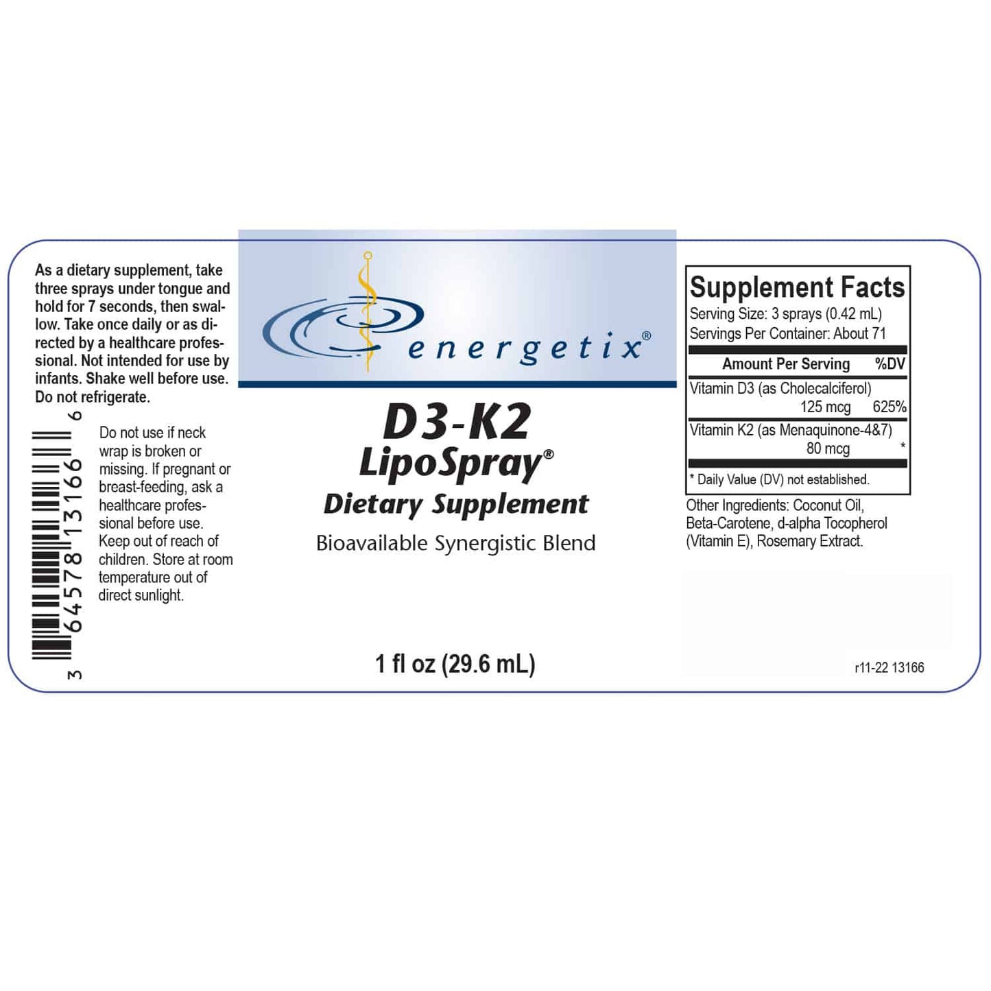 D3-K2 LipoSpray