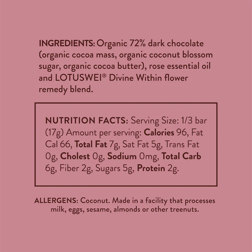 Divine Rose Dark Chocolate