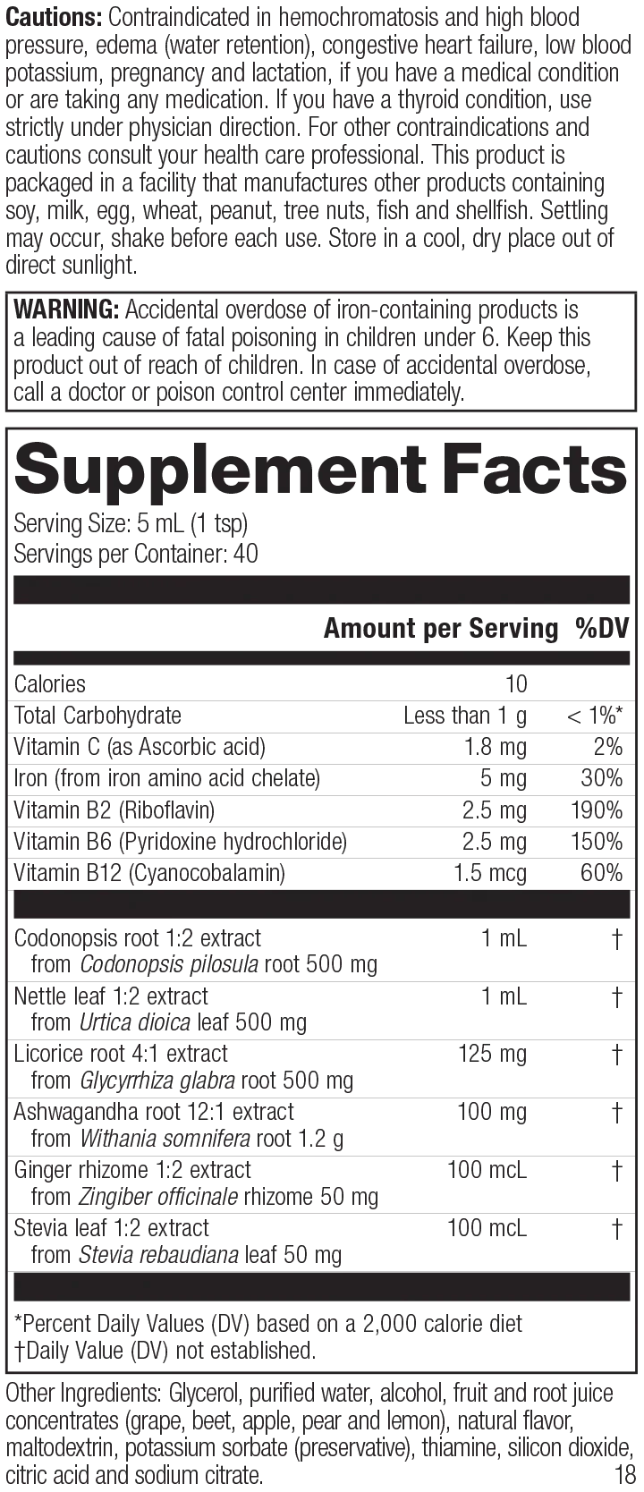 Fe-Max Iron Tonic Phytosynergist