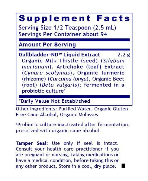 Fermented Gallbladder ND