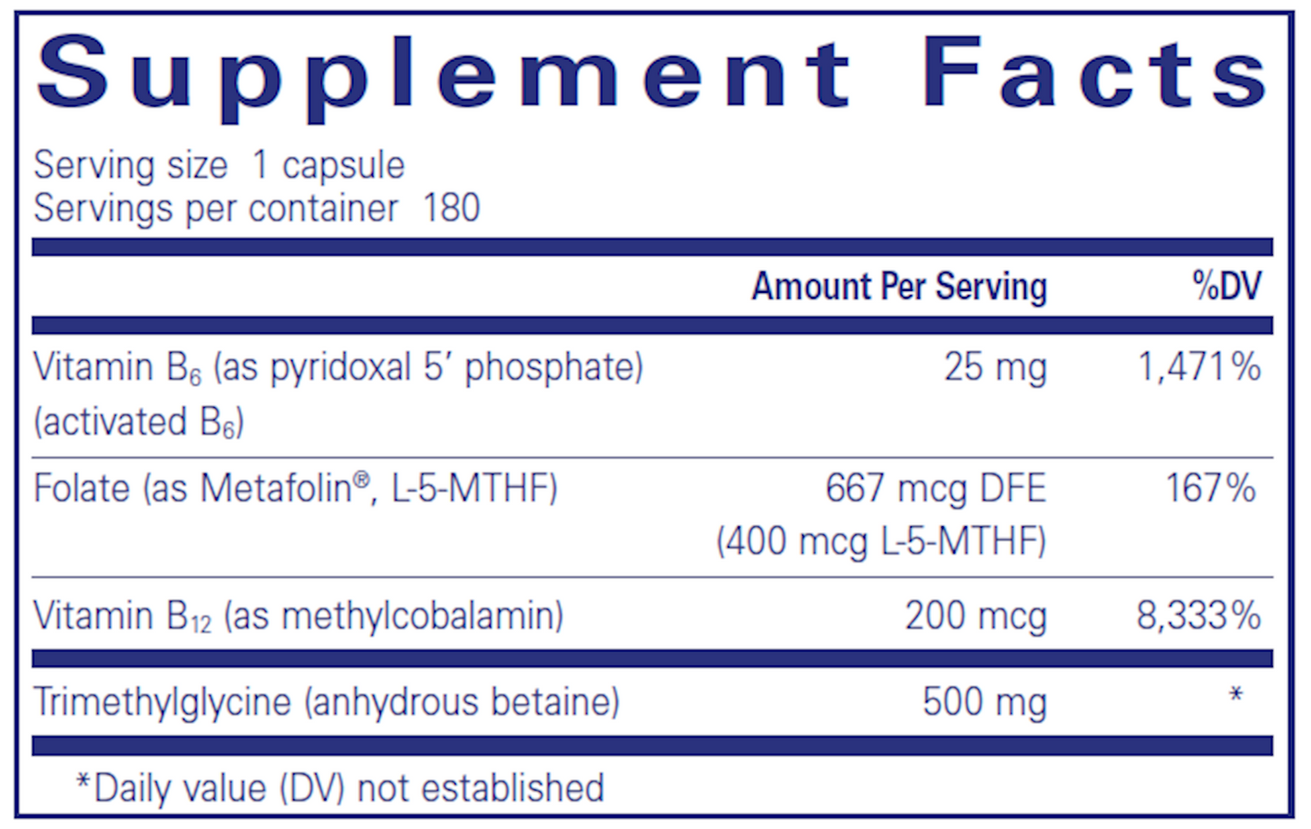 Homocysteine Factors