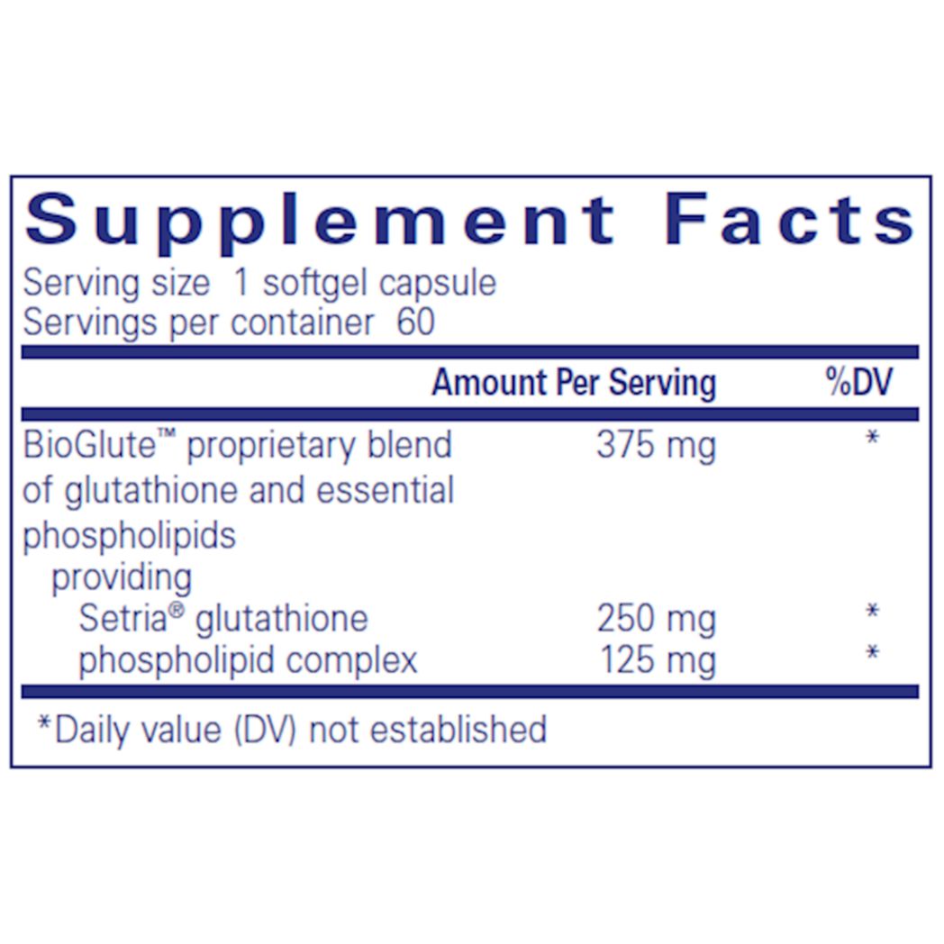 Liposomal Gluthathione Soft Gels
