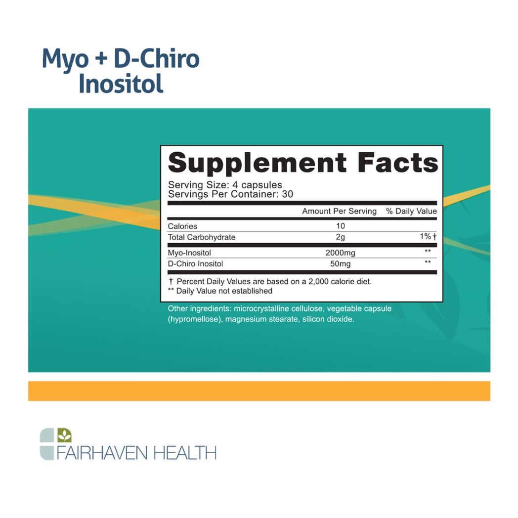 Myo + D-Chiro Inositol 120c
