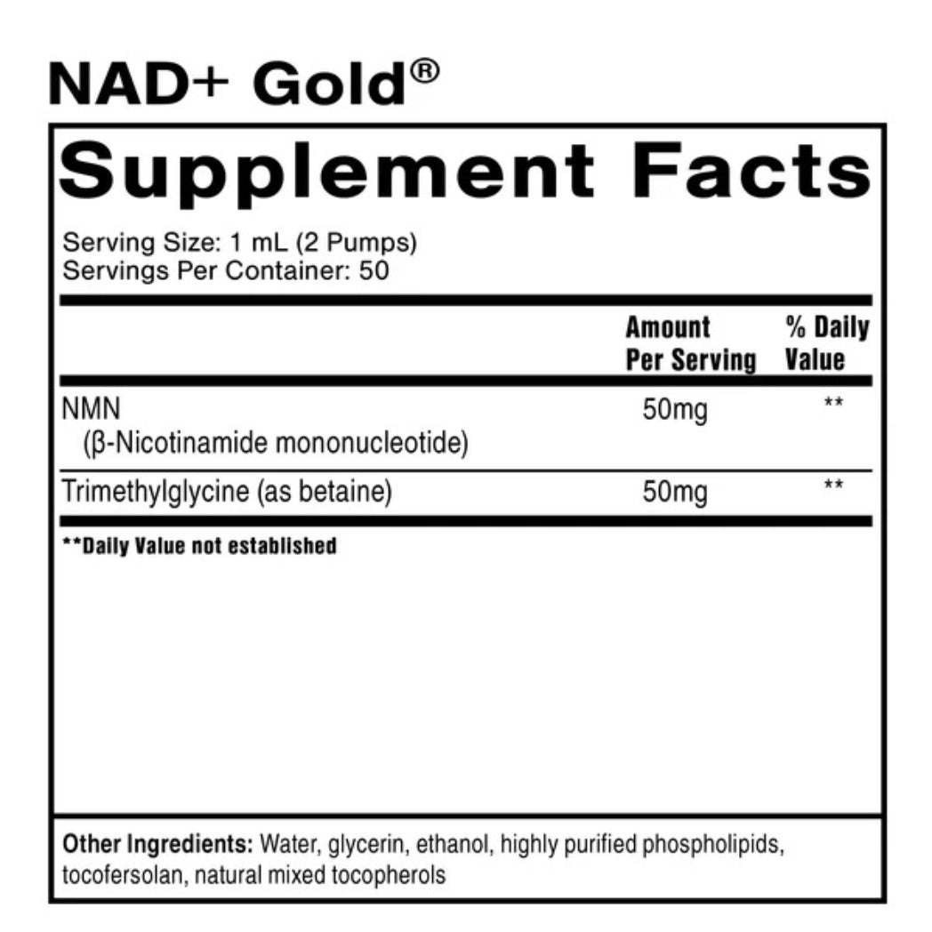 NAD + Gold