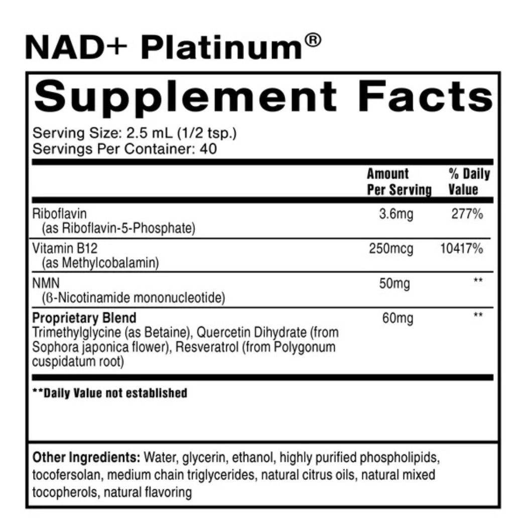 NAD + Platinum
