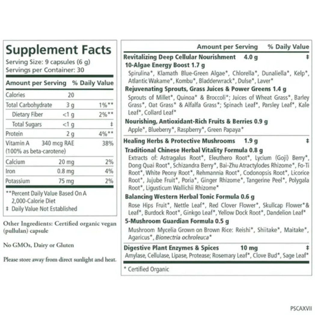 Organic Superfood Capsules