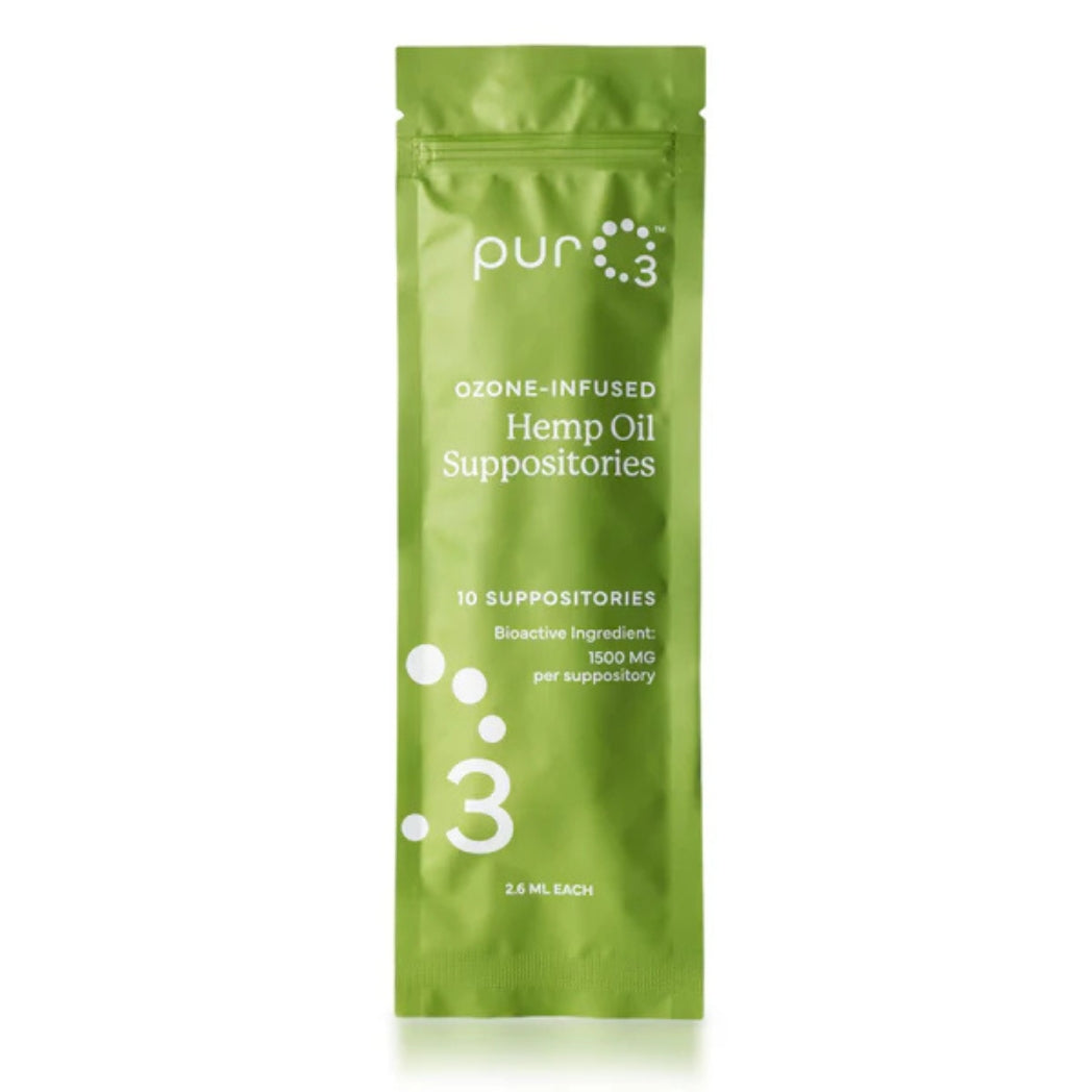 Ozone-Infused Oil Suppositories