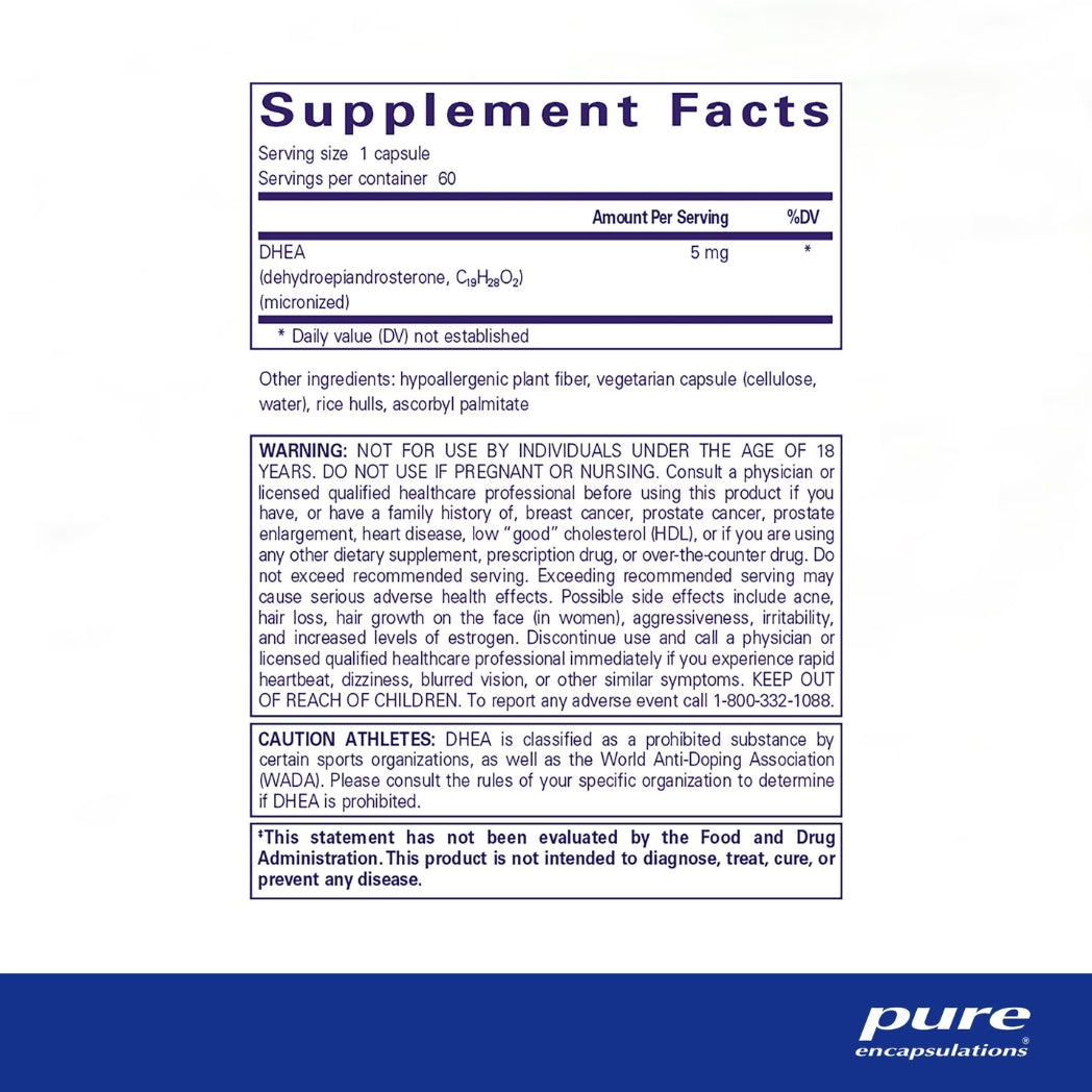 PURE DHEA 5mg