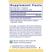 Premier HCL 270 Capsules