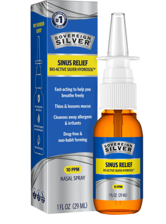 Bio-Active Silver Hydrosol Sinus Relief