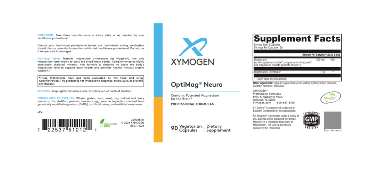 OptiMag Neuro (Magnesium) Capsules