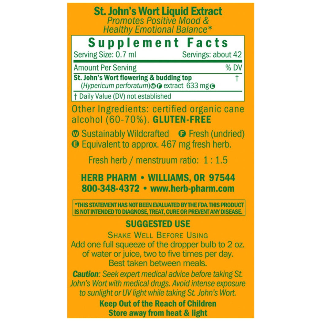 St. John's Wort Liquid Extract