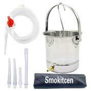 Stainless Steel Coffee Enema Bucket Kit