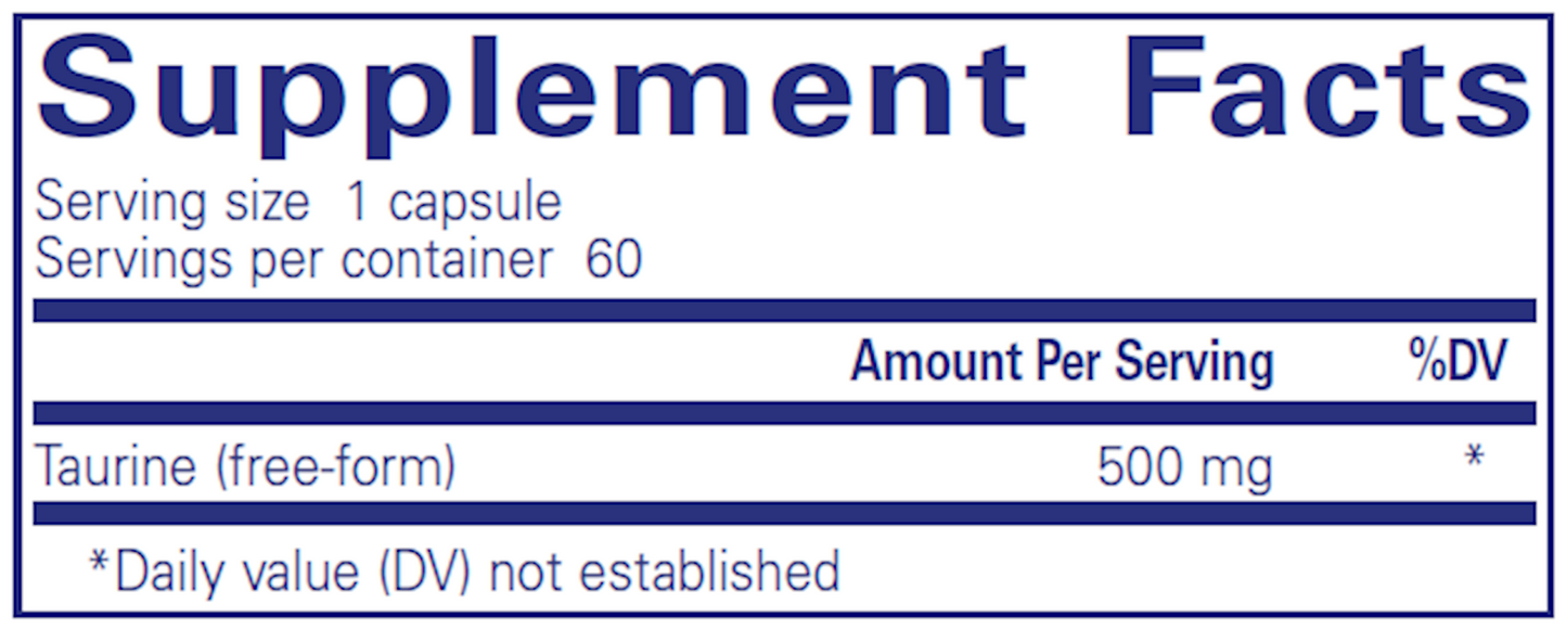 Taurine 500mg