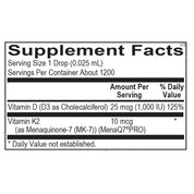 Liquid Vitamin D3 with K2