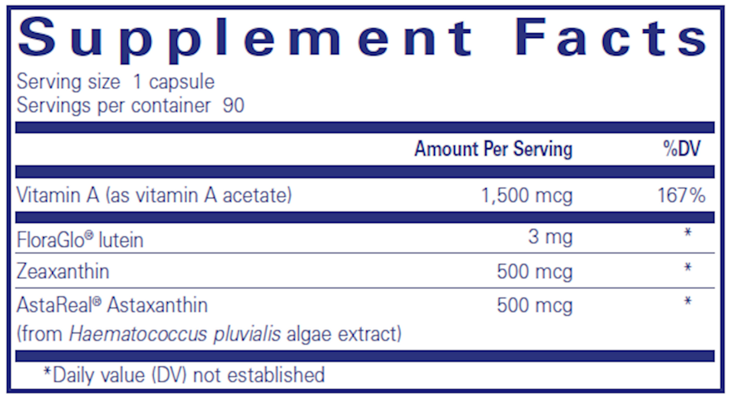 Vitamin A + Carotenoids